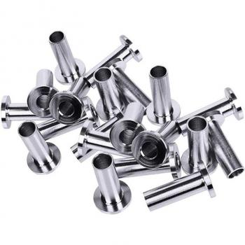 20Pcs T316 Stainless Steel Protector Sleeves for Cable Railing