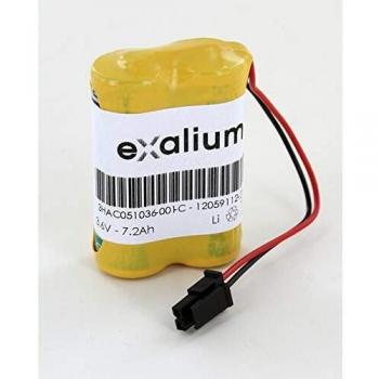 Batteria al litio 3,6V 7.2 Ah 3HAC051036-001 REV02 ABB