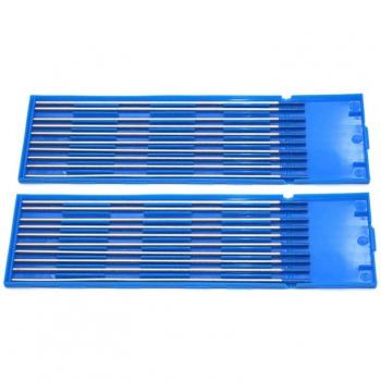 20Stck Wy20 Wolfram Elektrode Professionelle Tig Stange für Möglichkeit 2.0% Lanthan-10Stck 1,6 Mm & 10Stck 2,4 Mm