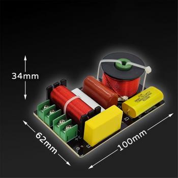 Crossover HiFi 200 W 2 Voies pour Haut‑Parleurs Audio