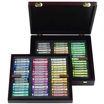 Royal Talens Rembrandt Soft Pastels – 90 Count Wood Box