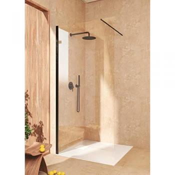 Mampara de ducha Soulbath, panel fijo, fácil instalación, 8 mm antical, 200 cm de altura