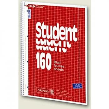 Cahier-recharge A4 70g 5x5 320p