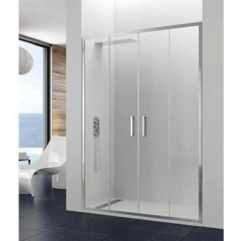 Mampara de Ducha GME Prestige Titan Spazio 2 Fijas y 2 Correderas