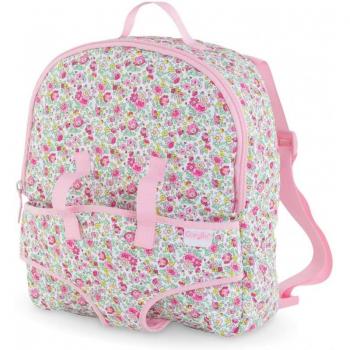 Sac à dos porte-poupon fleuri Corolle pour poupon 30cm