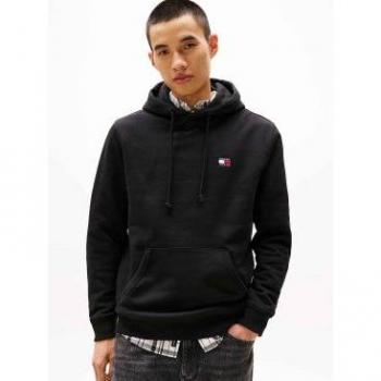Hoodie Uomini Tommy Jeans “Badge Nero”