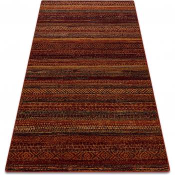 Traditional Red Wool Rug - 66 x 100 cm