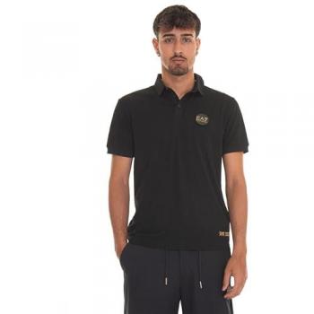 Armani EA7 - Polo Negro para Hombre