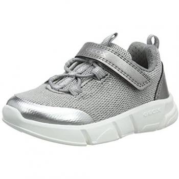 Geox Scarpe da Passeggiata J16DLB Dk Silver per Bambini