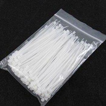 Câble Cravate Zip Rouge – Pack de 200