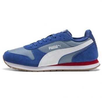 Tênis Puma St Miler 40.5 Azul e Branco