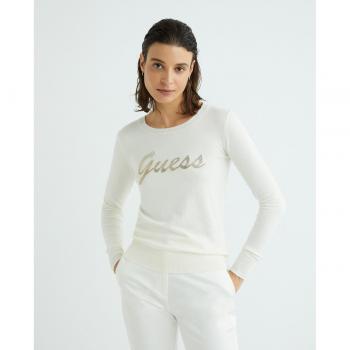 Guess T-shirt femenina de manga larga con logo
