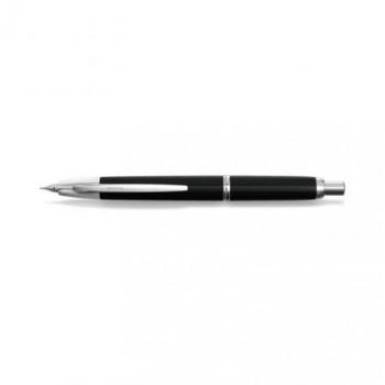 Pilot, Schreibstifte, Füllfederhalter Capless Décimo Feder F schwarz (Schwarz, 1 x)