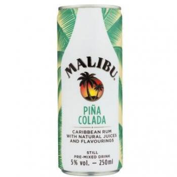 Malibu Cocktail Piña Colada 0,25l plech 5%