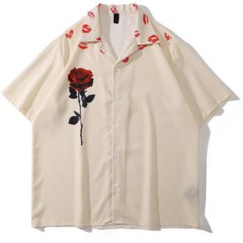 Camisa Playa Hombre Dark Icon