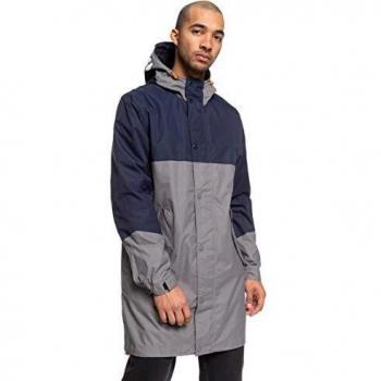 Jacket Nukove - Parka Longline a Coda di Rondine Impermeabile e Ripiegabile da Uomo