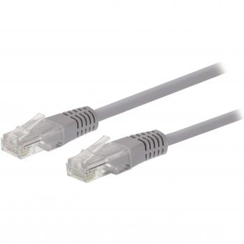 Cavo Ethernet CAT5e UTP RJ45 Maschio 2m Grigio