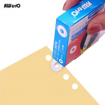 250 Round Hole Reinforcement Stickers for Loose-Leaf Paper