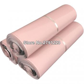 Light Pink Poly Mailer Bags with Self-Seal Adhesive - 100 Pcs, 9 Sizes