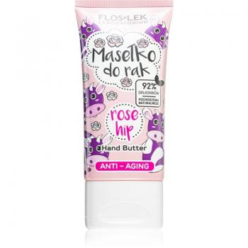 FlosLek Laboratorium Burro per Mani e Unghie Rosa Canina 50 ml