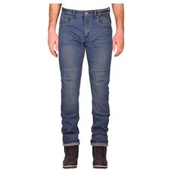 Pantaloni Tessili Motociclistici Blu 33 – Modella Slim Modeka Glenn