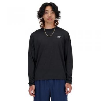 New Balance Mens Running LS Top black MT41256BK