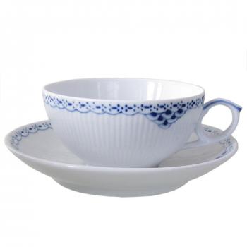 Royal Copenhagen White Princess Tea Cup and Saucer - 220ml