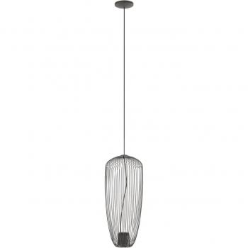 Pumpkin S Suspended Light by Nowodvorski – Color Gris Tenebroso, 27 cm, Acero, Lámpara GU10