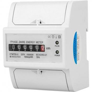 Compteur électrique électronique sur rail din