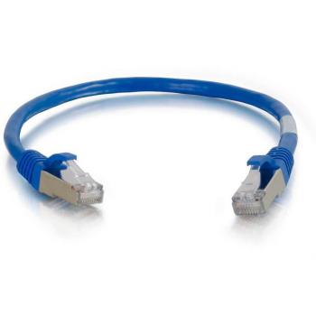 C2G 2M Cat5e Ethernet Netzwerk-Patchkabel (STP), geschirmt, blau bootet