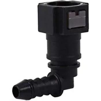 Conector de manguera para motocicleta hembra ID6, rápido en codo 7,89mm