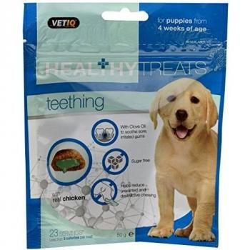 Vetiq Dog Teething Treats 50g