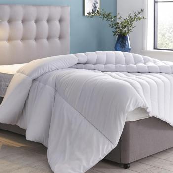 5-7.5 Dual Tog Duvet - White / Double