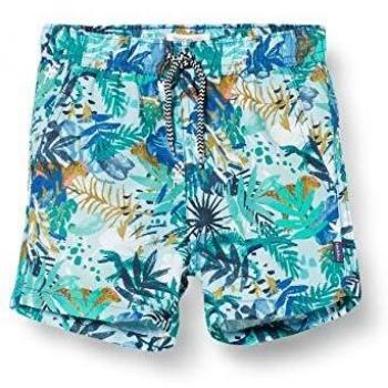 Noppies Baby-Jungen B Swim Shorts Modesto AOP Badehose, Grün