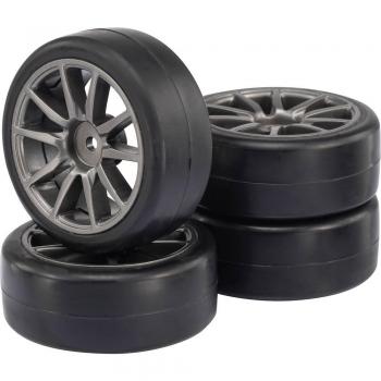 Auto Stradale Reely Slick 1:10 Grigio Righe 10