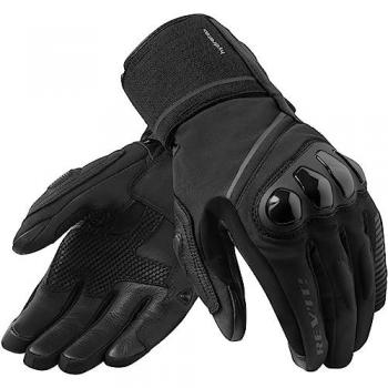 REV'IT! Guantes de Moto Summit 4 H2O Negros
