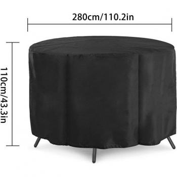 All-Weather Round Table Cover