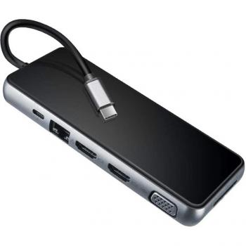Concentrador USB C 12 en 1 para ordenador portátil