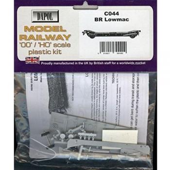 Dapol Railway Lowmac Carriage Plastic Model - OO Scale 1/76
