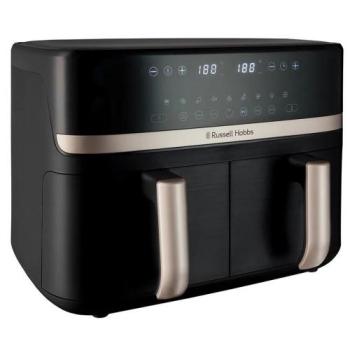 Russell Hobbs Heißluftfritteuse SatisFry Dual Basket 4,5 L – 2800 W, 9 Programme
