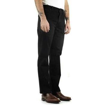 Wrangler Texas Stretch Black Overdye Men's Jeans