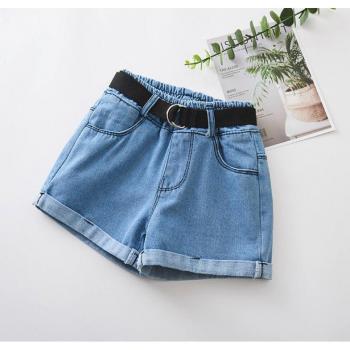 Korean Style Baby Girls Denim Shorts