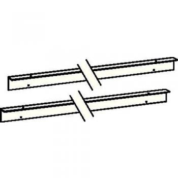 Staffe Architrave G-SR/BG Bianco 9016 Dormakaba Set