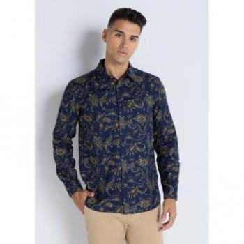Camisa de Algodón V&L Estampado Paisley XL