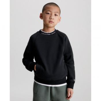 Sudadera para niño Calvin Klein negra