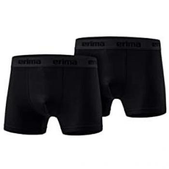 Erima 2-Pack Boxershorts schwarz M unisex