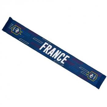 Écharpe officielle FFF - Supporter - Taille unique - Bleu - Acrylique
