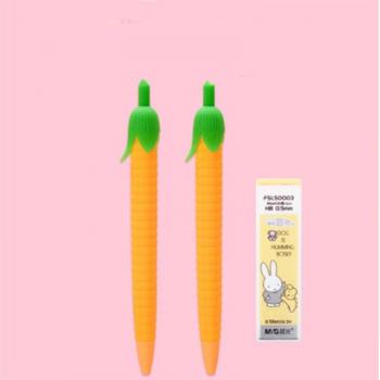 Aktiver Karotten-Bleistift 0,5 mm mit Herz‑Design – Perfekt zum Malen