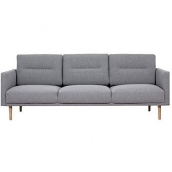 Larvik 3 Seater Sofa - Grey Oak Legs