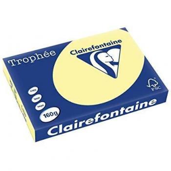Clairalfa Multifunktionspapier, DIN A3, 160 g/qm, gelb